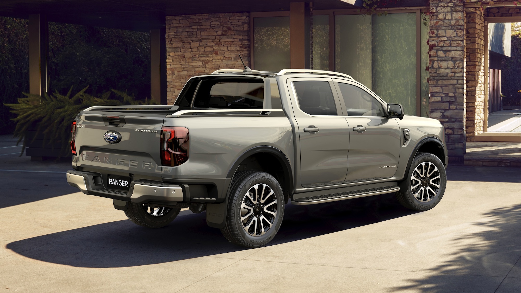 This is the new, fancier Ford Ranger Platinum Top Gear